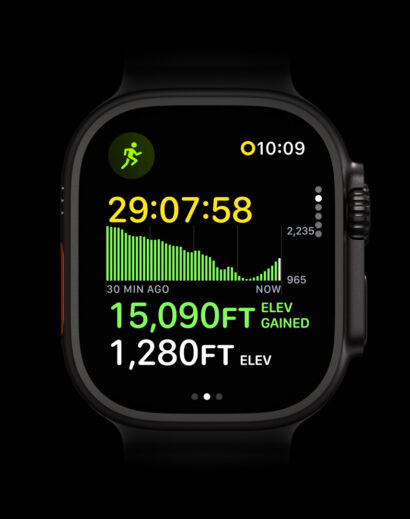 Apple Watch Ultra 4 Workout Display