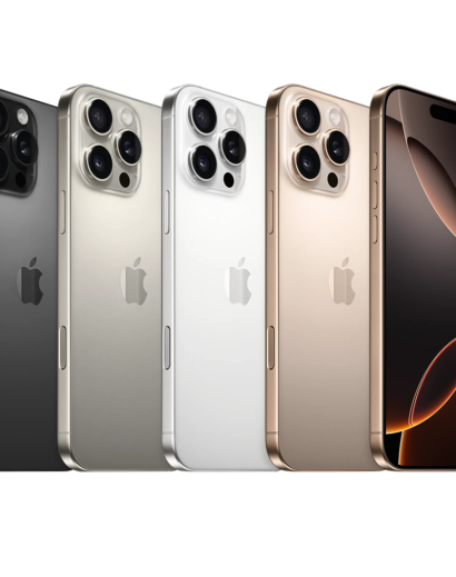 Apple iPhone 16 Pro in Black Titanium, White Titanium, Natural Titanium and Desert Titanium