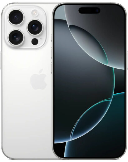 Apple iPhone 16 Pro 256GB in White Titanium