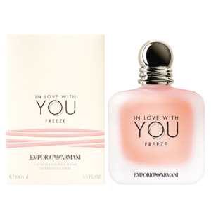 Emporio Armani In Love With You Freeze 100ml perfume bottle and box