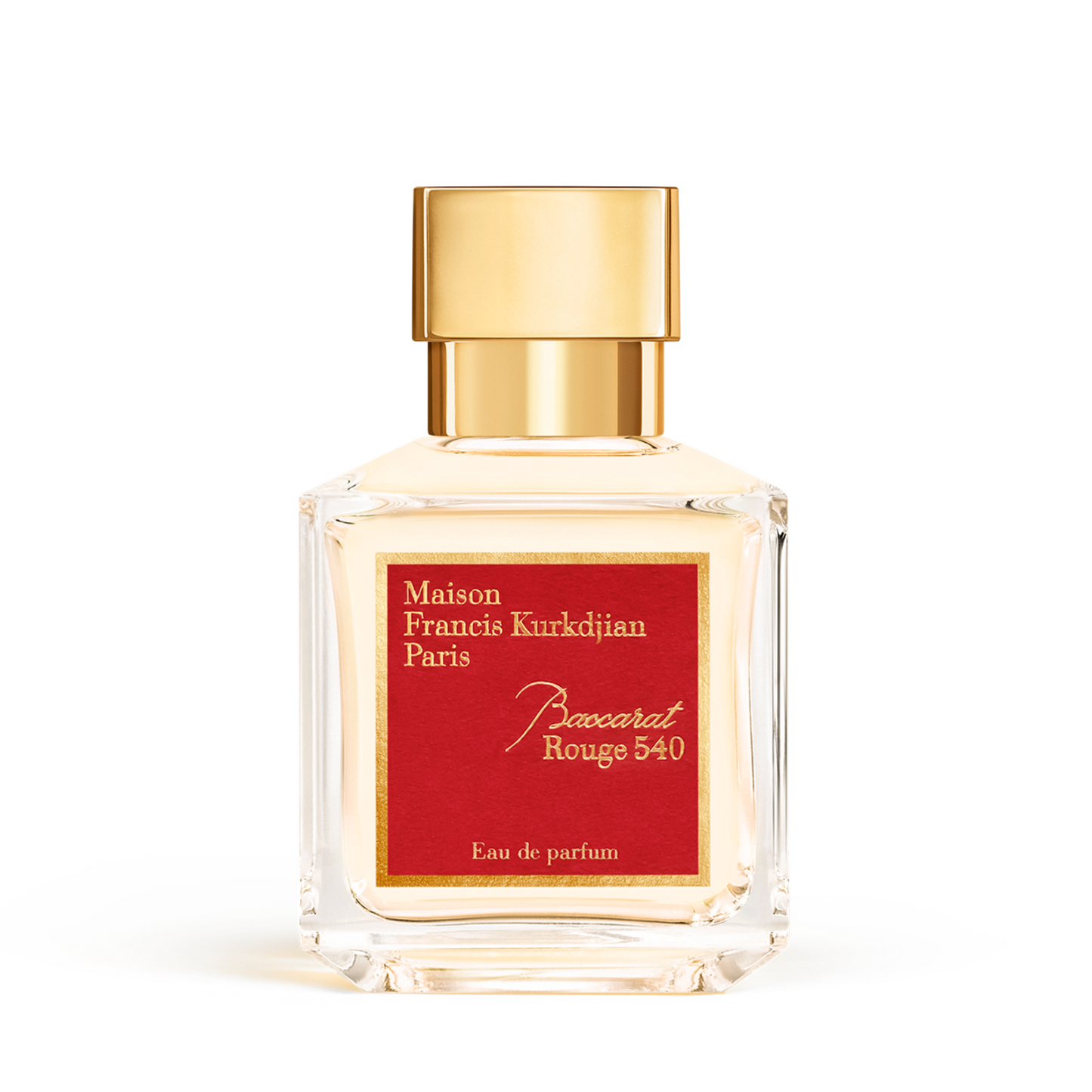 Baccarat Rouge 540 – Front Bottle Maison Francis Kurkdjian Baccarat Rouge 540 Eau de Parfum 70ml front bottle image