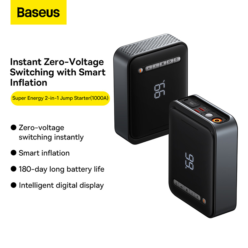 Baseus Super Energy 2-in-1 Baseus Super Energy 2-in-1 car battery jump starter