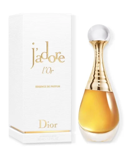 Dior J'adore L'Or Gold Supreme perfume bottle and box