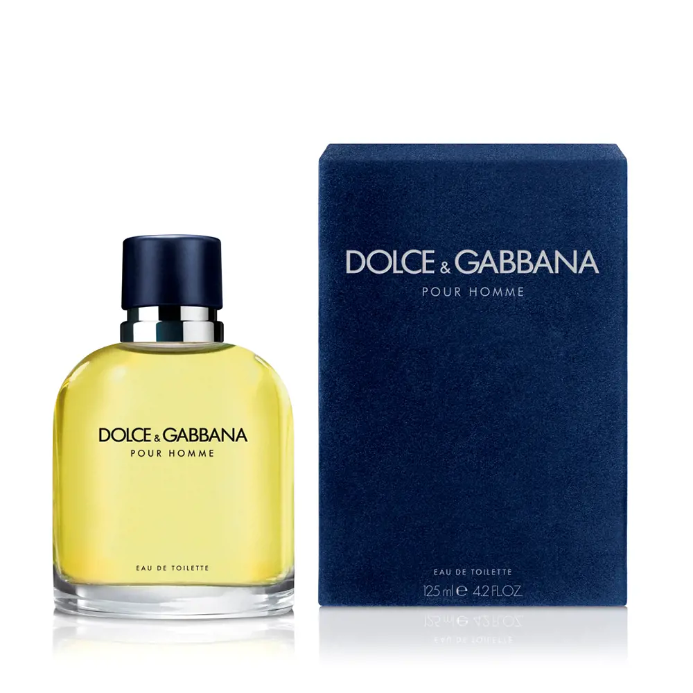 Dolce & Gabbana Pour Homme EDT Dolce and Gabbana Pour Homme Eau de Toilette perfume bottle and box