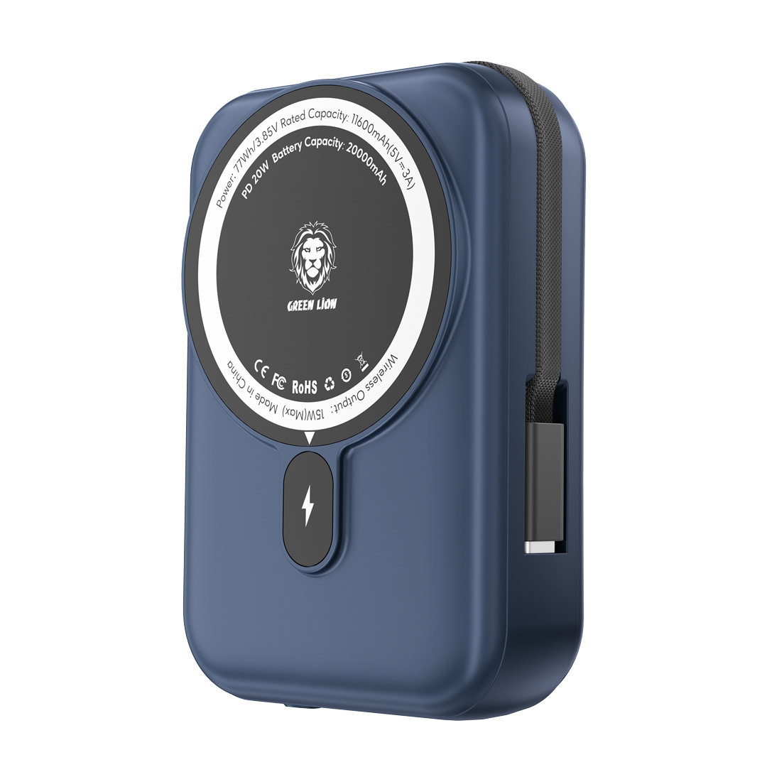 Green Lion Monaco MagSafe Power Bank 20000mAh Green Lion Monaco MagSafe Power Bank 20000mAh