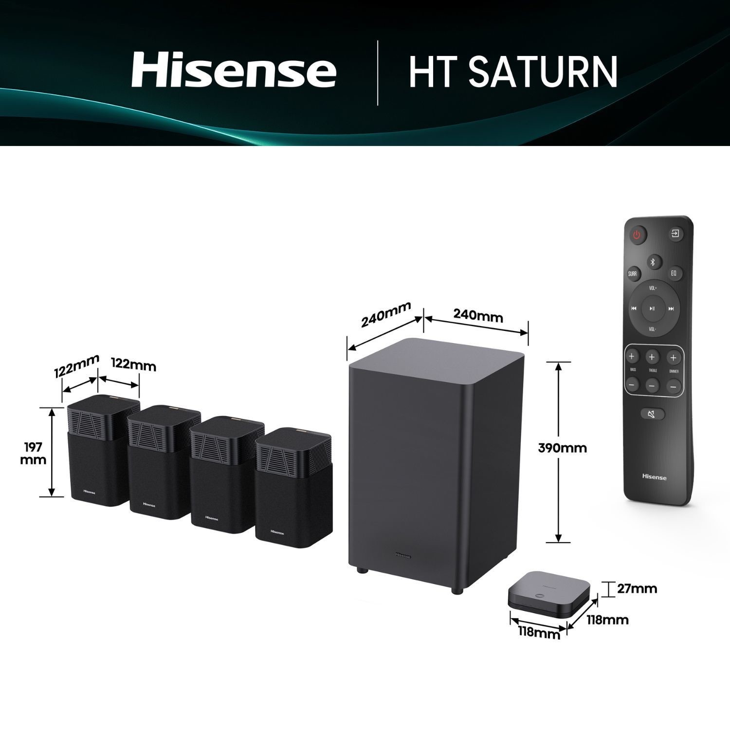 Hisense HT SATURN Hisense HT SATURN Soundbar