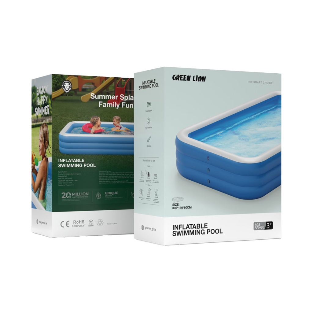 Green Lion Inflatable Pool Green Lion Inflatable Pool
