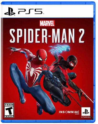Marvel Spider-Man 2 PlayStation 5 game cover