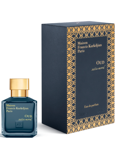 Maison Francis Kurkdjian OUD Satin Mood Eau de Parfum bottle and packaging