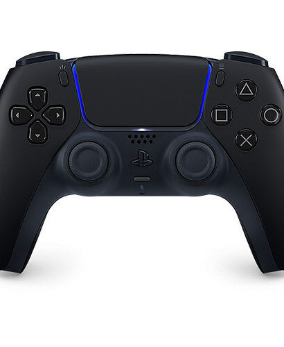 Midnight black PS5 DualSense wireless controller