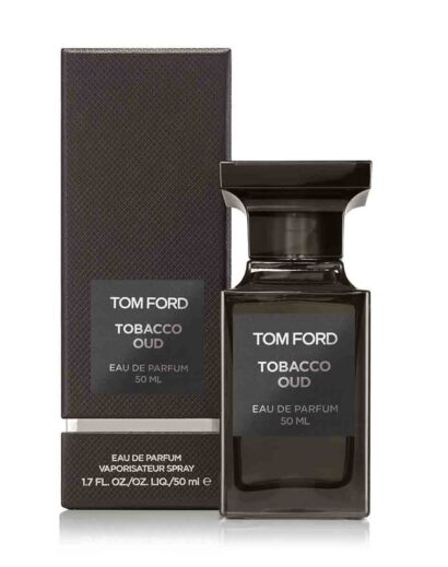 Tom Ford Tobacco Oud – Bottle and Box Tom Ford Tobacco Oud Eau de Parfum 50ml bottle and box