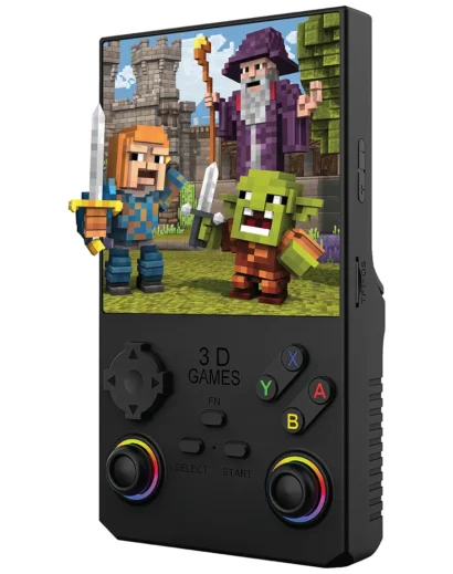 Porodo Gaming 4-inch Square Display Retro Handheld Game Console