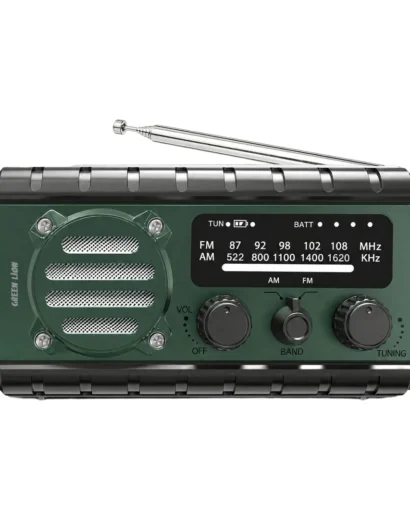 Green Lion G-Radio with Power Bank and Flashlight