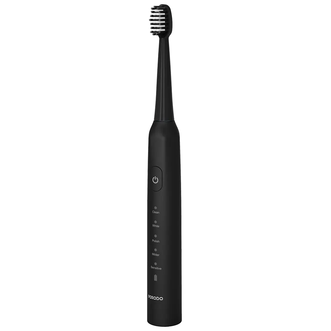 Porodo Electric Toothbrush — Black Porodo Electric Toothbrush — Black